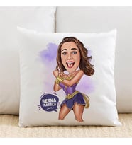 Kişiye Özel Zeyna Karikatürlü Kişiye Özel Yastık
