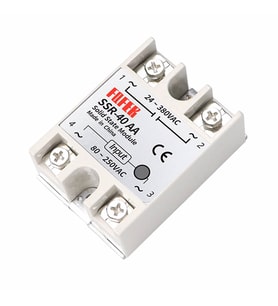SSR-40AA Röle Tek Fazlı Solid State 80-250VAC 40A Anahtar