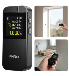 FNIRSI IR40 Mini Lazermetre Mesafe Ölçer 40 m Akıllı Telefon Uyumlu
