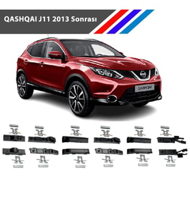 Nissan Qashqai Sunroof Perde Seti (Demirli)