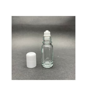10ml şeffaf cam şişe roll-on şişe, 80 adet, bilye başlıklı şişe, cam şişe, roll-on şişesi