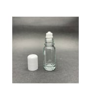 10ml şeffaf cam şişe roll-on şişe, 80 adet, bilye başlıklı şişe, cam şişe, roll-on şişesi