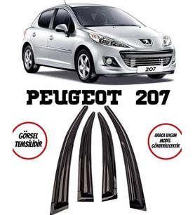 Balp Peugeot 207 Cam Rüzgarlığı 4lü