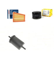 Bosch Filtre Bakım Seti Renault Laguna I 2.0 F9R Motor 1993-2001 Hava + Yağ f. + Yakıt Filtre Bosch