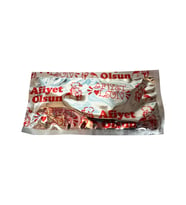 Tek Kullanımlık Islak Mendil Paket - Afiyet Olsun Yazılı Baskılı Poşet / 1000 Adet / Koli
