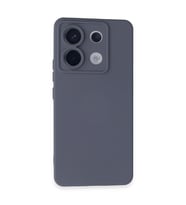 Xiaomi Redmi Note 13 Pro 5g Kılıf Nano İçi Kadife Silikon - Gri