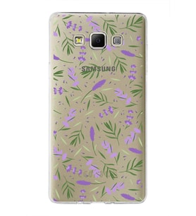 PrintiFy Samsung Galaxy A7 ile Uyumlu 1mm Slim Fit Water Color 3 Baskılı Şeffaf  Kılıf