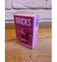 Mini Lego Bricks Sevimli Karakterler Mini Blok Yapım Seti Mikro Lego Eğitici Figürler (SEVİMLİ PANDA)