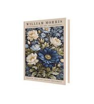 Deffter Blue Flower Williammorris 14X20 Sert Kapak Defter 64573-2