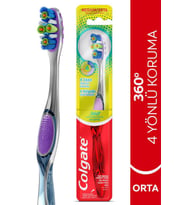 Colgate 360 Gelişmiş 4 Yönlü Koruma Orta Diş Fırçası 