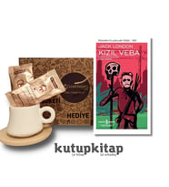 Kutupkitap Bambu Fincan Türk Kahvesi Kişiye Özel Not Kızıl Veba Jack London Kitap Hediye Seti