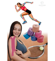 Kinezyo Sporcu Bandı Ağrı Bandı Pembe 5 M X 5 Cm KT-004