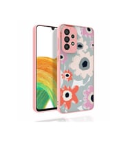 Samsung Galaxy A33 5G Uyumlu Kılıf Desenli Kamera Korumalı Parlak Zore Nora Kapak (Model 5)