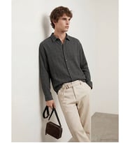 LCW Vision Mavi Regular Fit Ekose Erkek Gömlek