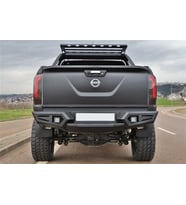 Nissan Navara Uyumlu 2010+ Arka Demir Tampon Aqm-M20