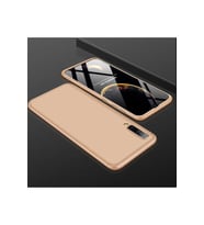 Samsung Galaxy A50 Uyumlu Kılıf Zore Ays Kapak (Gold)