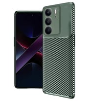 C75 4G Auto Focus Karbon Kapak - Koyu Yeşil