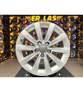 4 Adet AUDİ ORIJINAL 7*16 5*112 ET40 57.1 SILVER JANT REVİZE EDİLMİŞ (Takım)