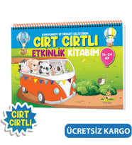 Konuşma ve Dikkati Geliştiren Cırt Cırtlı Etkinlik Kitabım 16-24 ay