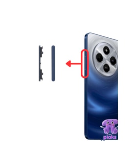 Xiaomi Redmi 14C 4G Yan Ses Tuşu Plastik Düğme 2411DRN47C Uyumlu