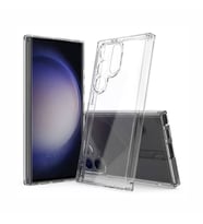 Samsung Galaxy S24 Ultra Kılıf 2mm Anti Shock Silikon (Renksiz)