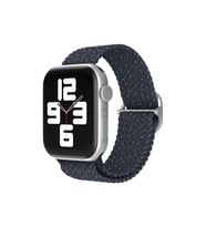 Uray store Apple Watch 38mm Star Kordon - Benekli Lacivert
