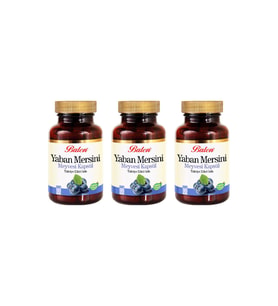 Balen Yaban Mersini Meyvesi 375 Mg 90 Kapsül 3 Adet