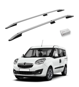 Turtle Opel Combo D 2012-2018 / Kısa Şasi Tavan Çıtası Crown Gri