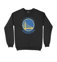 Golden State Warriors Siyah Sweatshirt