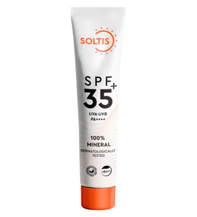 Soltis % 100 Mineral Güneş Koruyucu Krem SPF35+ PA++++, 50 ml