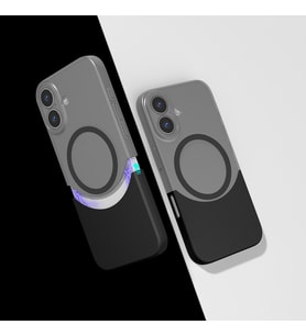 Apple iPhone 16 Kılıf M-Safe Şarj Özellikli Mıknatıslı Zore Duble Kapak