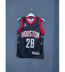H.o.u.s.t.o.n Rockets 2025 ALPEREN ŞENGÜN BASKETBOL FORMASI siyah
