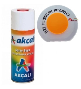 Akçalı Sprey Boya 400 Ml 522 Florasan Kavuniçi