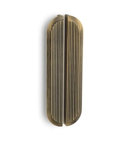 Pera L Tipi Oval Antik Bronz Kulp 96 mm. 209064