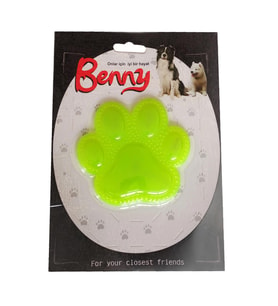 Benny Köpek Oyuncağı Pati 9,5 x 9 cm Sarı