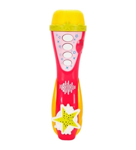Pembe Karaoke Mikrofonu