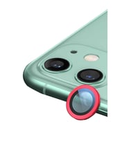 Apple iPhone 11 Raze Metal Kamera Lens - Kırmızı