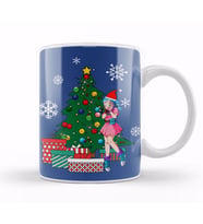 Bulma Around The Christmas Tree Dragonball Z Kupa Bardak Porselen