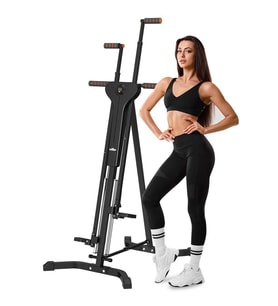 Avessa Relife Ab Vertical Climber 5 Kademeli Dikey Tırmanma Egzersiz Aleti (Siyah)