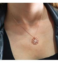 Kutup Yıldızı Kolye (Rose - Gold)