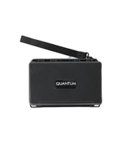 Quantum Seyahat Tipi 5 Taşıma Kordonlu Siyah Humidor Puro Kutusu