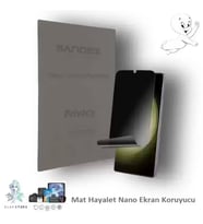 Vivo X500 Pro MAX Uyumlu NANO Ekran Koruyucu Esnek ULTRA İnce SANDEX - MAT HAYALET