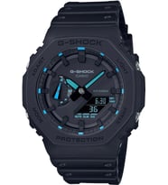 CASIO G-SHOCK GA-2100-1A2DR SİYAH SİLİKON KORDON ANALOG/DİJİTAL ERKEK KOL SAATİ