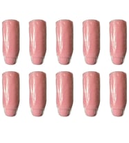 Omeyva Renkli Sert Mika Plastik Kristal Bardak - Pembe - 6 Oz / 180 CC - 250 Adet