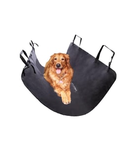 Luxury Kedi Köpek Koltuk Örtüsü Kılıfı Araba Tüy Toplama Brandası (Siyah)