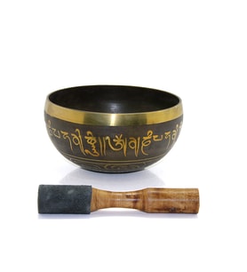 Meditasyon Çanı Yoga Çanı Tibet Çanağı 18 cm