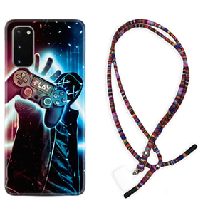 Samsung A02S A03S A10 A12 A13 A21S A22 Kılıf Boyun Asklı Rasta Silikon Play Me 1757