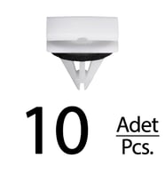 Ford için Çıta Klipsi- 10 Adet