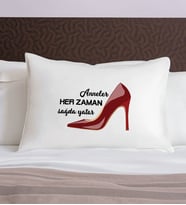BK Gift Eğlenceli Tasarımlı Pamuklu Yastık Kılıfı-1 50x70cm , Sevgiliye Hediye, Ev Hediyesi, Tasarım Ev Tekstili