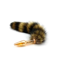 Slips Glass Tail Kuyruklu Cam  Plug-Orange